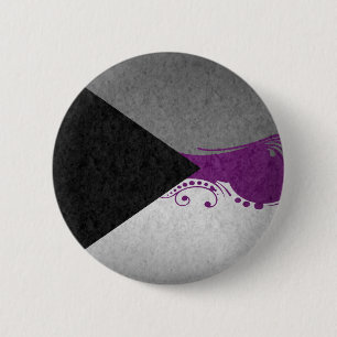 Demisexual Ornamental-Flagge Button