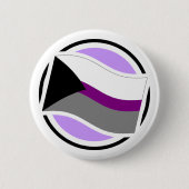 Demisexual Pop-Oben Definitions-Ikonen-Knopf Button (Vorderseite)