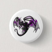 Demisexual Pride Dragon Button (Vorderseite)