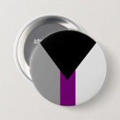 Demisexual-Pride-Flag Button (Vorne & Hinten)