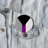 Demisexual-Pride-Flag Button (Beispiel)