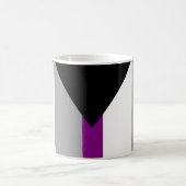 Demisexual-Pride-Flag Kaffeetasse (Mittel)