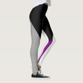 Demisexual-Pride-Flag Leggings (Rechts)