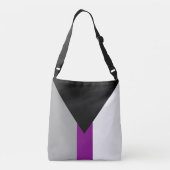 Demisexual-Pride-Flag Tragetaschen Mit Langen Trägern (Rückseite)