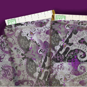 Demisexual Prilag Farben Dragon Damask Fabric Stoff