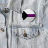 Demisexual-Stolperflagge Button (Beispiel)