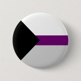 Demisexual-Stolperflagge Button