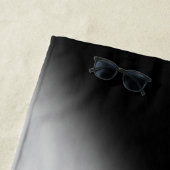 Demisexual-Stolperflagge - Demi-Markierung Strandtuch (Beispiel)