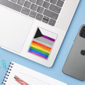 Demisexual Stolz Aufkleber (Laptop mit iPhone)