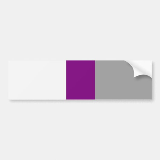 Demisexual Stolz Autoaufkleber (Vorne)
