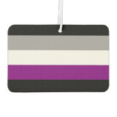 Demisexual Stolz Autolufterfrischer (Rückseite)
