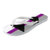 Demisexual Stolz Badesandalen (Schrägansicht)