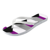 Demisexual Stolz Badesandalen (Schrägansicht)