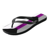 Demisexual Stolz Badesandalen (Schrägansicht)