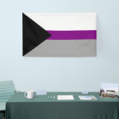 Demisexual Stolz Banner (Messeveranstaltung)