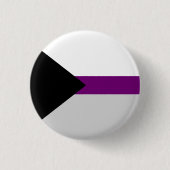 Demisexual Stolz-Knopf Button (Vorderseite)