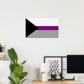 Demisexual Stolz Poster (Heimbüro)