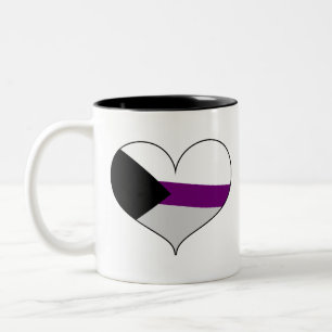 Demisexual Stolz Zweifarbige Tasse