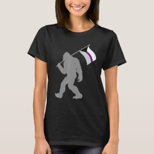 Demisexualität: Flag-Monster auf Demisexual T-Shirt