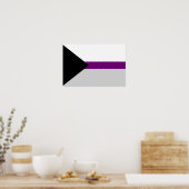 Demisexualität Flag Poster (Küche)