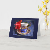 Demitasse 5 karte (Gelbe Blume)