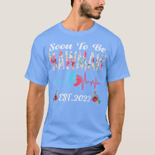 Demnächst 2022 Schwangerschaftsankündigung T-Shirt