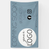 Demnächst erscheint das Social Media-Logo für Unte Banner (Vertikal)