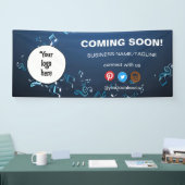 Demnächst Minimal für Social Media & Business-Logo Banner (Messe)