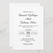 Demo 11 - Einladung (Vorne/Hinten)