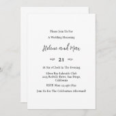 Demo 1 einladung (Vorne/Hinten)