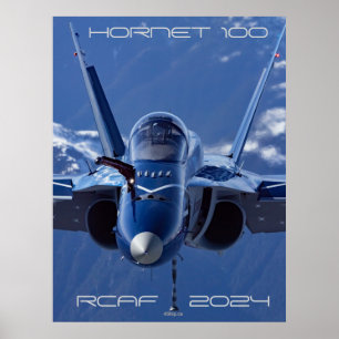 Demo 2024 für das Hornet 100 CF18 Poster