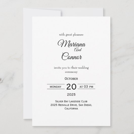 Demo 4 - Einladung (Vorderseite)