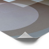 DEMO Abstraktes Poster ( Farbabweichung ) (Ecke)