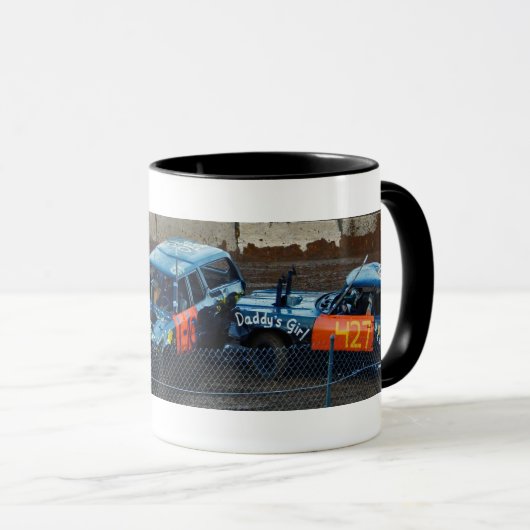 DEMO-DERBY-Tasse Tasse (VorderseiteRechts)