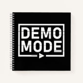 Demo-Modus Audio V2 Notizblock (Vorderseite)