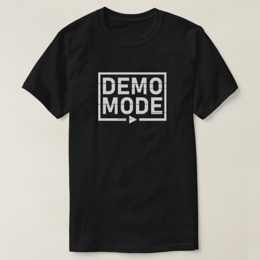 Demo-Modus Audio V2 T-Shirt (Design vorne)