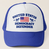 Democracy Defender©™ Trucker Hat Truckerkappe (Vorderseite)