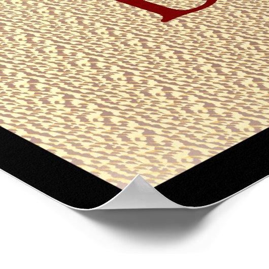 Democracy Doesn't Fear Protests Poster (Ecke)