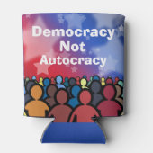 Democracy Not Autocracy Dosenkühler (Rückseite)