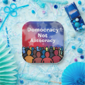 Democracy Not Autocracy Pappteller (Party)