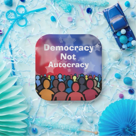 Democracy Not Autocracy Pappteller (Party)