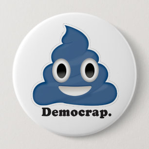 Democrap Emoji Button