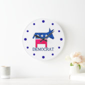 DEMOCRAT DONKEY Clock Große Wanduhr (Zuhause)