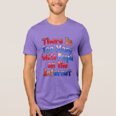 DEMOCRAT INTERNET Tri-Blend SHIRT (Vorderseite)