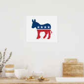 Democratic Donkey Poster (Küche)