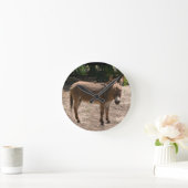 Democratic Donkey Runde Wanduhr (Zuhause)