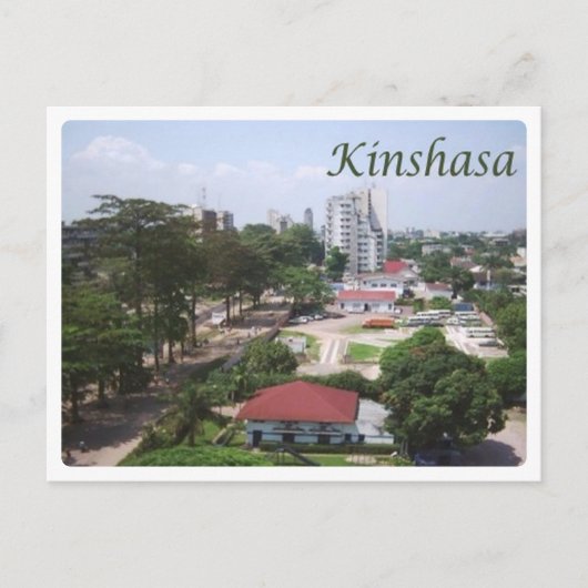 Democratic Republic of the Congo - Kinshasa - Postkarte (Vorderseite)