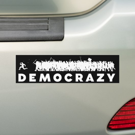 Democrazy Autoaufkleber (Auf Auto)