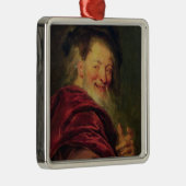 Democritus 1692 silbernes ornament (Rechts)