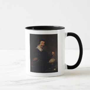Democritus oder der Mann mit einer Kugel Tasse